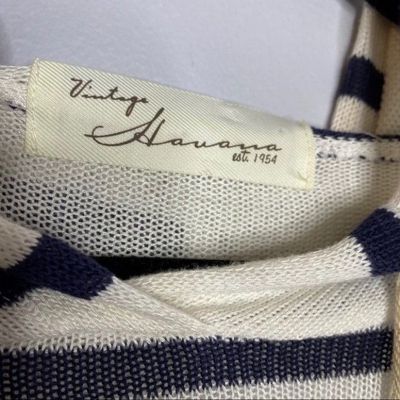 Vintage Havana Striped Hoodie Lightweight - Picture 5 of 6